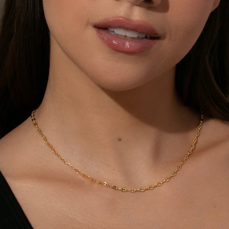 New Uncommon James Gold Eclectic Chain Necklace
